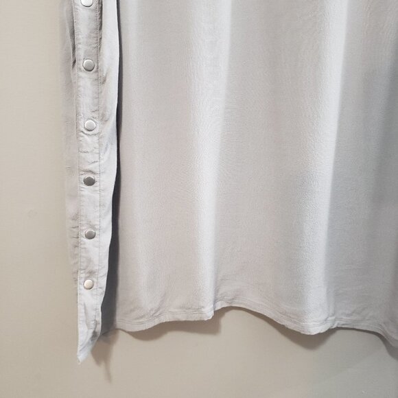 Aritzia Wilfred Free Aamito Snap Dress Sz M - Picture 7 of 9